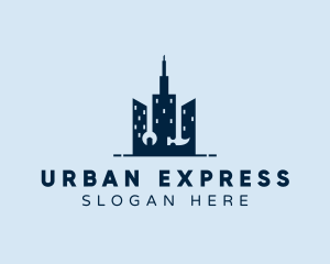 Urban City Construction logo design