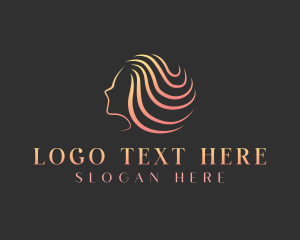 Wavy - Woman Hair Spa logo design