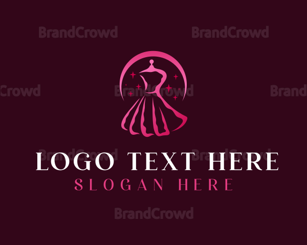 Elegant Mannequin Tailor Logo