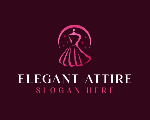 Gown - Elegant Mannequin Tailor logo design