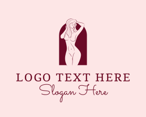 Skin Care - Sexy Feminine Body logo design