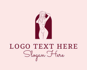 Sexy Feminine Body Logo