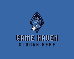 Gaming Community - Wild Wolf Emblem logo design