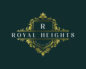 Ornamental Royal Crest logo design