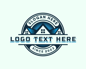 Property - Roofing House Property logo design
