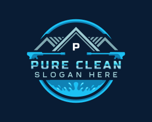 Sanitary Power Washing logo design