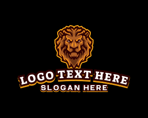 Feral - Beast Lion Gaming logo design