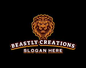 Beast Lion Gaming logo design