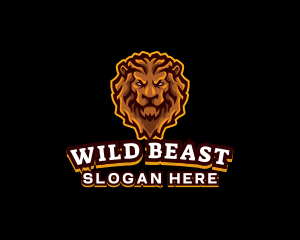 Savage - Beast Lion Gaming logo design