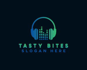 Playlist - DJ Audio Studio logo design