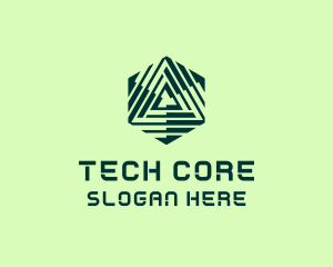 AI Tech Software logo design