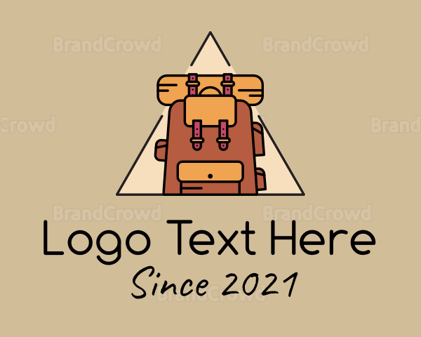 Backpack Rucksack Bag Logo