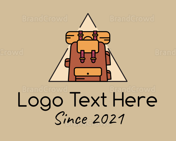 Backpack Rucksack Bag Logo