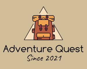 Expedition - Backpack Rucksack Bag logo design