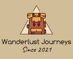 Backpack Rucksack Bag logo design