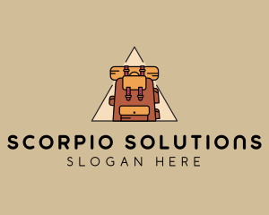 Backpack Rucksack Bag logo design