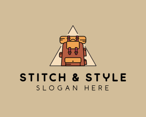 Backpack Rucksack Bag logo design