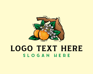 Ornamental - Florida Orange Blossom logo design