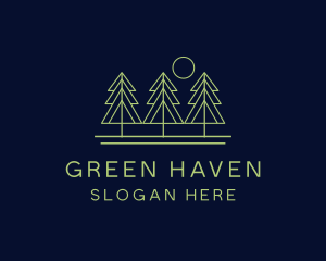 Landscape - Tree Forest Landscape logo design