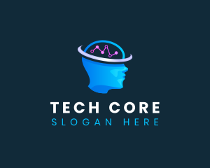 Brain Cyber Tech logo design