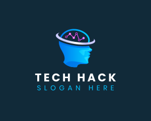 Brain Cyber Tech logo design