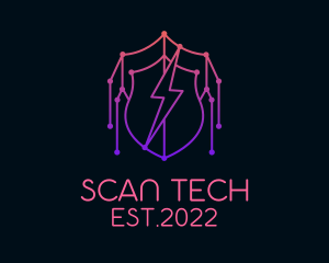 Scanner - Hacker Defense Flash logo design