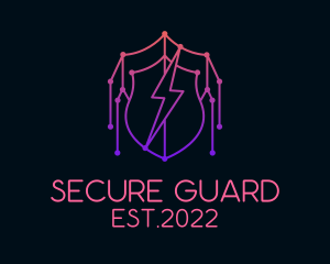Hacker Defense Flash logo design