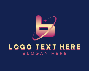 Lettermark - Creative Boutique Letter B logo design