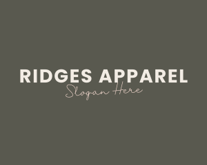 Generic Business Apparel logo design