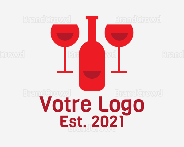 Red Wine Bar Logo
