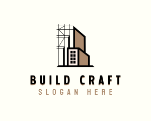 Construction Architecture Contractor logo design