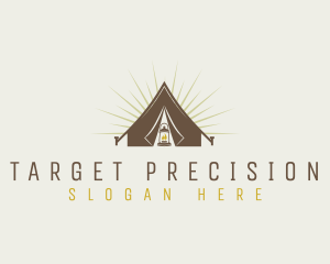 Tent - Outdoor Camping Tent logo design