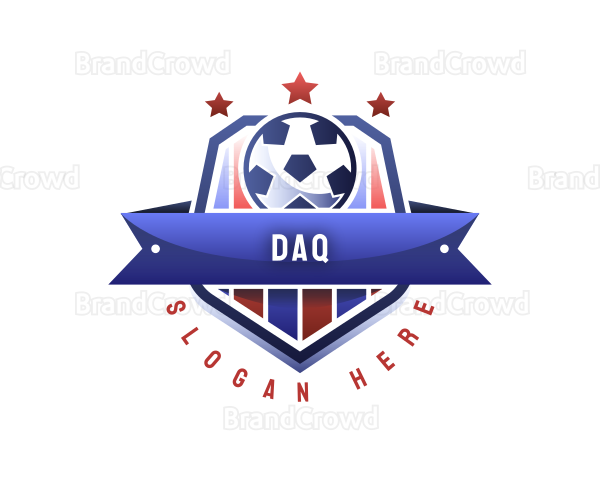 Football Soccer Tournament Logo