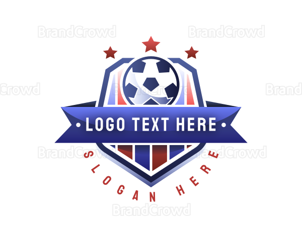 Football Soccer Tournament Logo