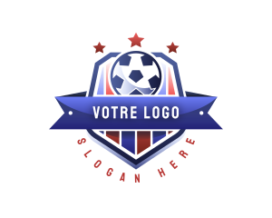 Football Soccer Tournament Logo