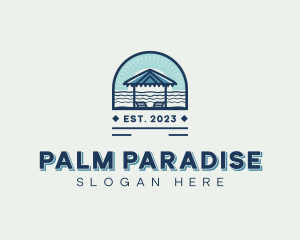 Beach Resort Canopy  logo design