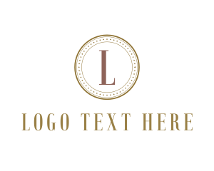 Upscale - Luxury Badge Firm logo design