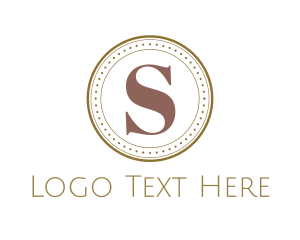Coin - Letter S Coin logo design
