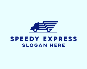 Express - Blue Truck Express logo design