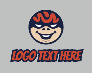Gangster - Evil Smiling Thief logo design