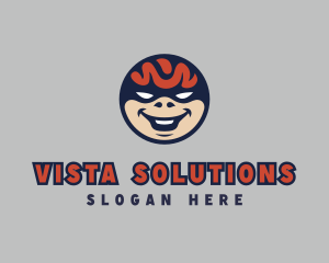 Evil Smiling Thief  logo design