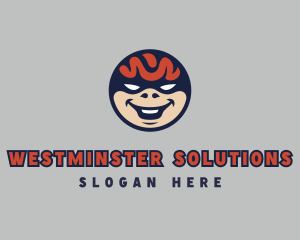 Evil Smiling Thief  logo design