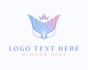 Aqua - Feminine Mermaid Tail logo design