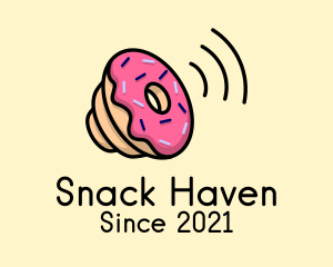 Donut Audio Speaker  logo design