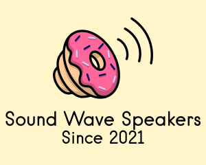 Donut Audio Speaker  logo design