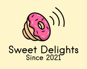 Donut Audio Speaker  logo design