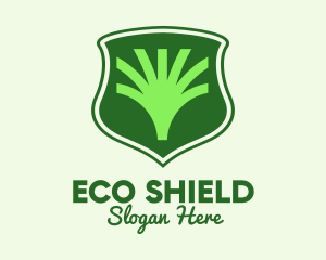 Tree Agriculture Shield logo design