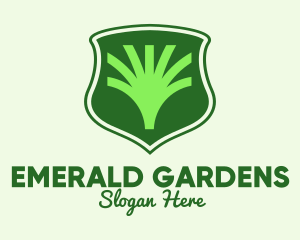 Tree Agriculture Shield logo design