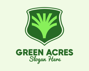 Agricultural - Tree Agriculture Shield logo design