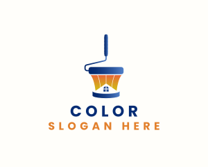 Renovation - Home Renovation Paint logo design